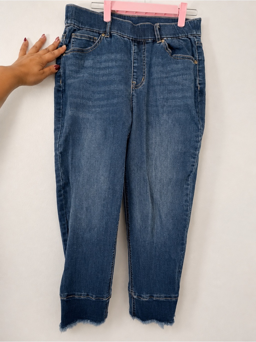 SAACMIZRAHILIVE!” Women's Blue Denim Jeans size 8 🍁